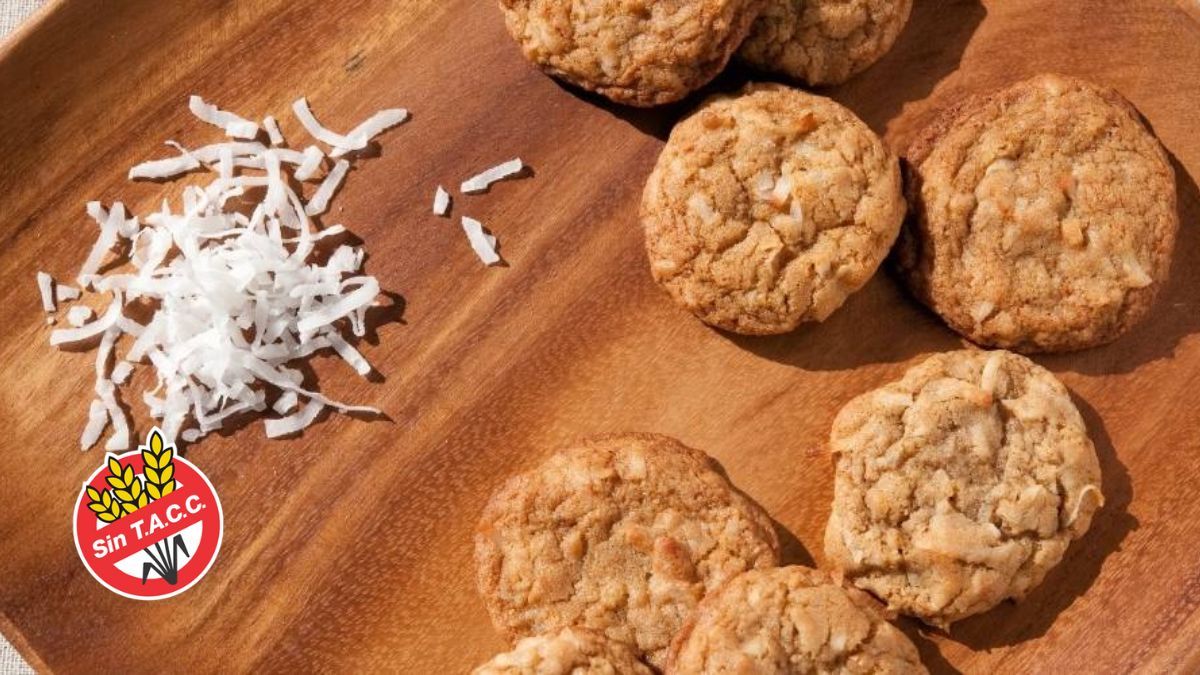 La receta de estas galletas de coco y vainilla sin TACC son una delicia. La receta de estas galletas de coco y vainilla sin TACC son una delicia.