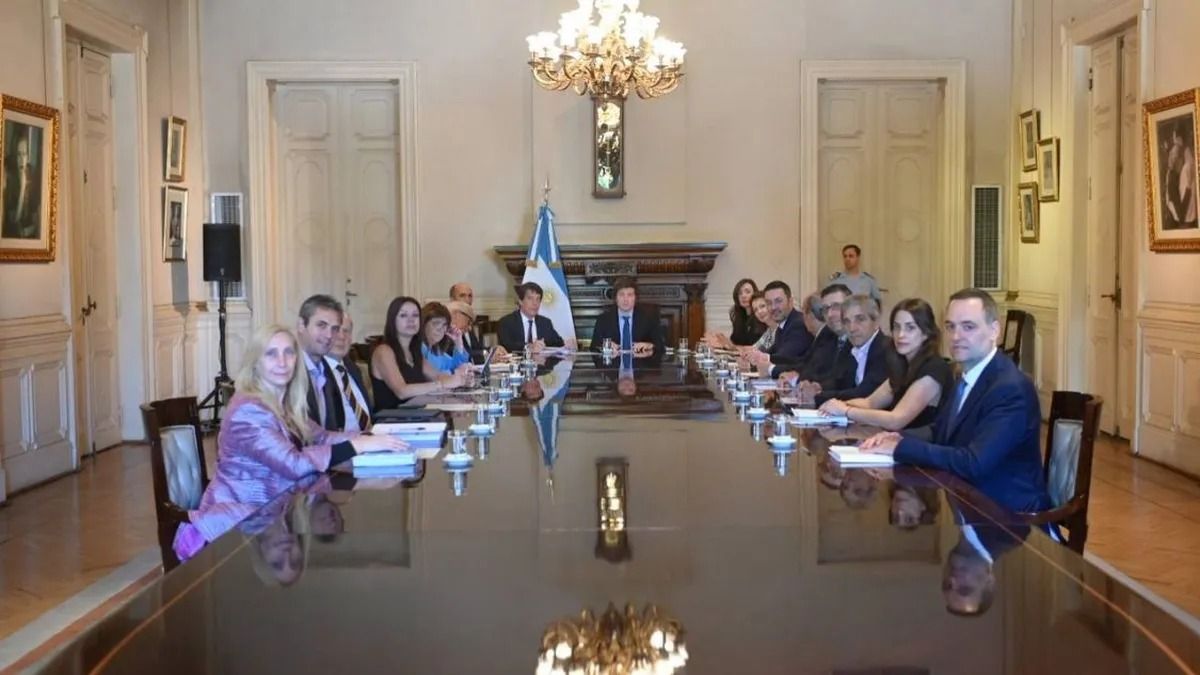El gabinete del nuevo presidente, Javier Milei. El gabinete del nuevo presidente, Javier Milei.