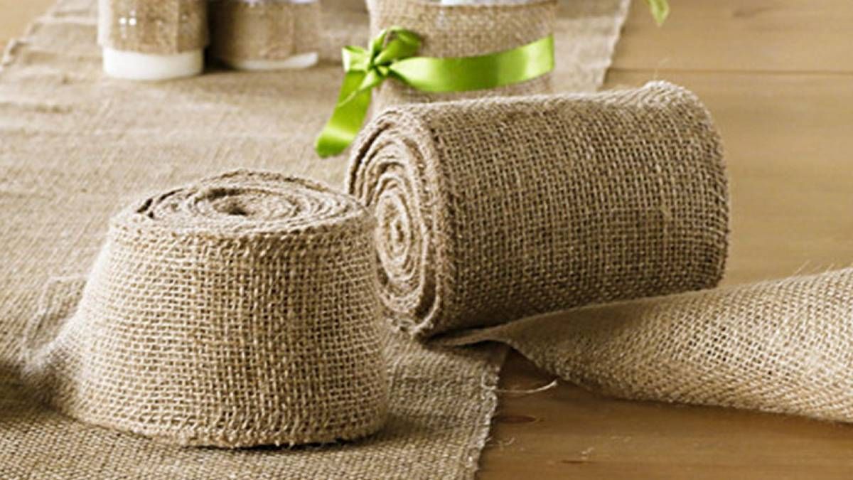 Recicla la tela de arpillera que tienes guardada en casa y crea esta funcional idea