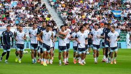 La Selección argentina entrenó ante más de 20.000 personas en España.