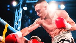 Boxeo profesional: Lucas Argañaraz sacó antes del límite a Ruiz y se consagró campeón argentino superwelter.