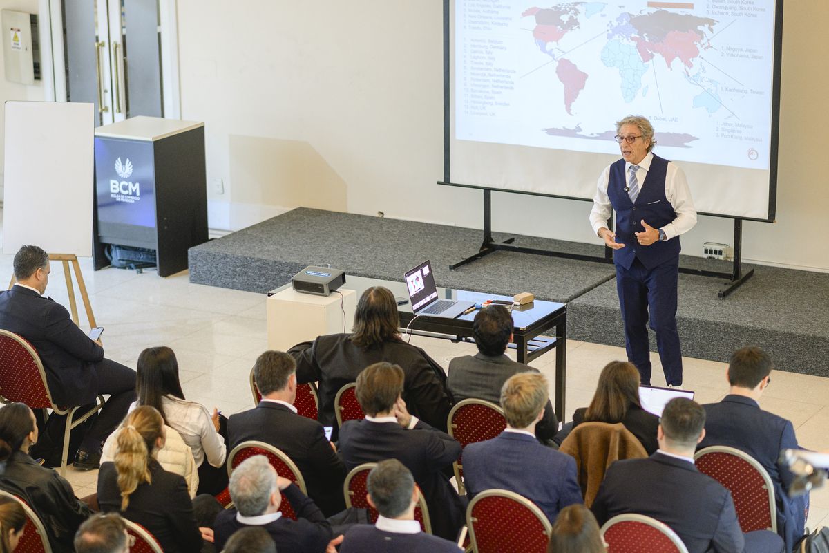 Jorge Dyszel, encargado del área educativa para Iberoamérica del London Metal Exchange (LME).