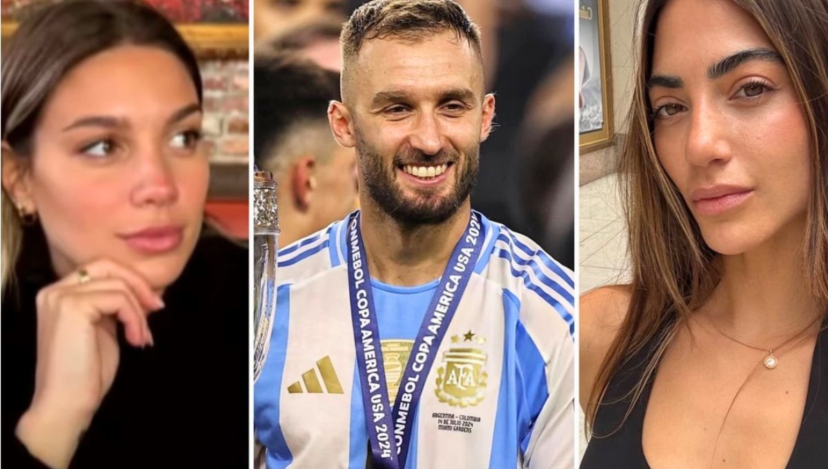 El triángulo amoroso de Germán Pezzella. El triángulo amoroso de Germán Pezzella.