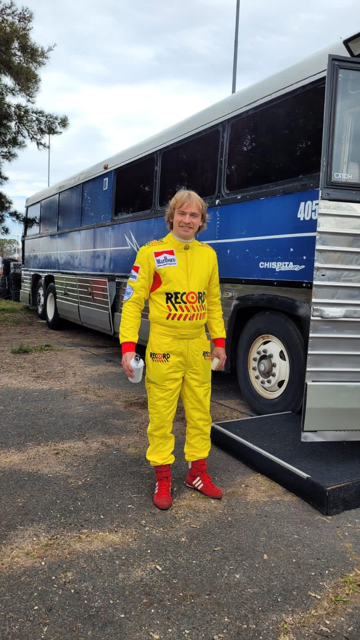 El actor mendocino Javier Marang interpretó al piloto Keke Rosberg en la miniserie El actor mendocino Javier Marang interpretó al piloto Keke Rosberg en la miniserie