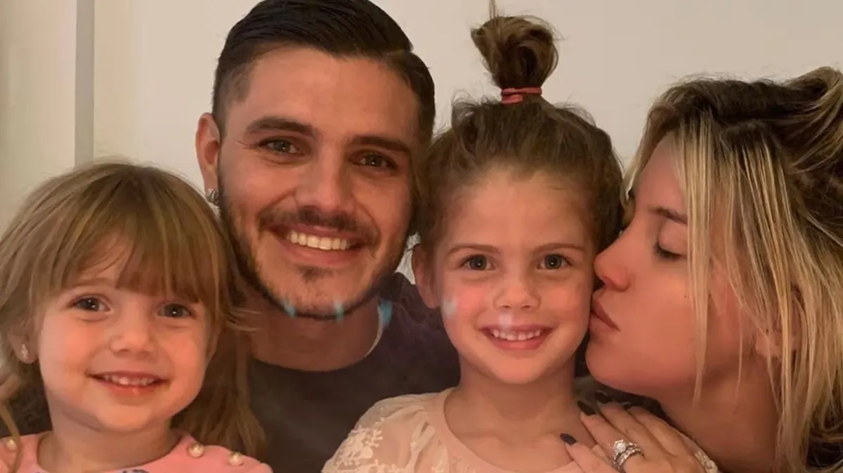 El pedido de las hijas de Wanda Nara y Mauro Icardi para unir a la familia