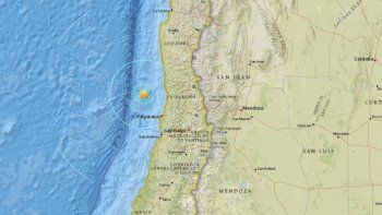 Una nueva réplica del terremoto de Chile se sintió levemente en Mendoza y San Juan