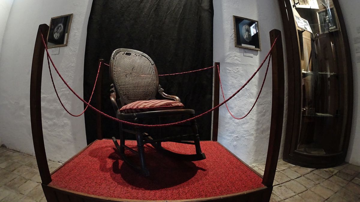 En el museo está la hamaca que perteneció a San Martín. Hasta el momento es el único objeto que se pudo verificar que fue del libertador. Foto: Fernando Martínez/Diario UNO