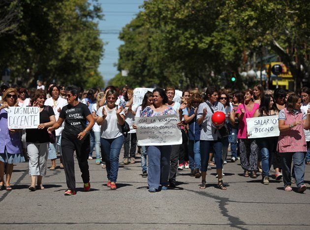 El paro docente en Mendoza y sus números