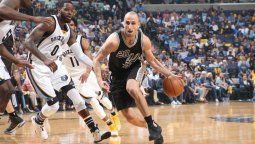 Manu y los Spurs tuvieron una noche para el olvido en los play offs