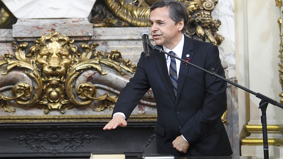 Diego Giuliano juró como nuevo ministro de Transporte de la Nación.