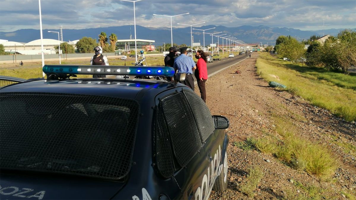 Luego de atropellar y matar a un motociclista, el camionero escapó del lugar