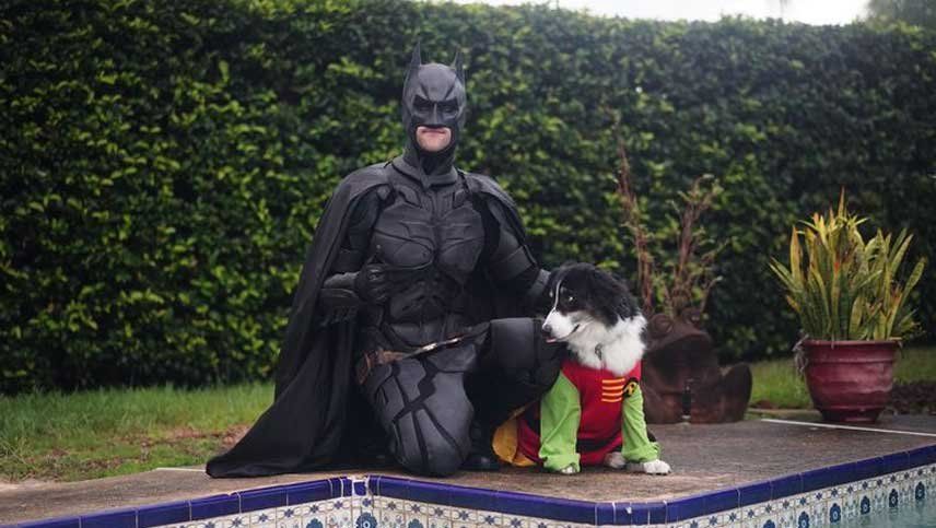 Batman rescata animales que van a ser sacrificados y les busca una familia