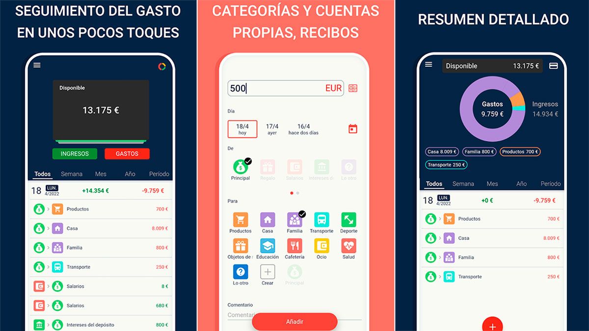 Aplicaciones para controlar los gastos del día a día. Aplicaciones para controlar los gastos del día a día.
