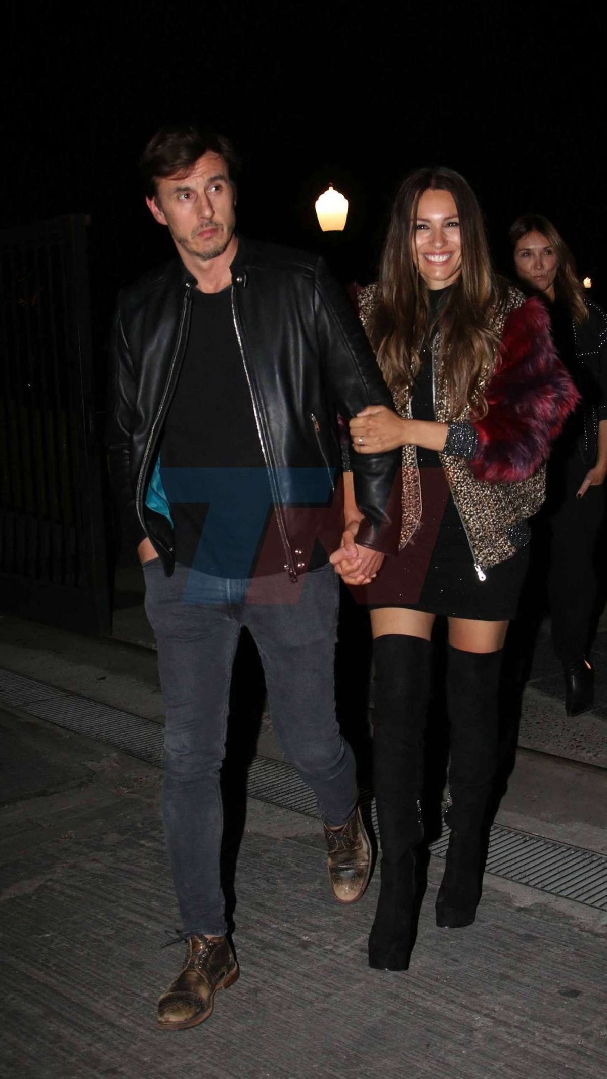 El look de Pampita en su reencuentro con la China Suárez.