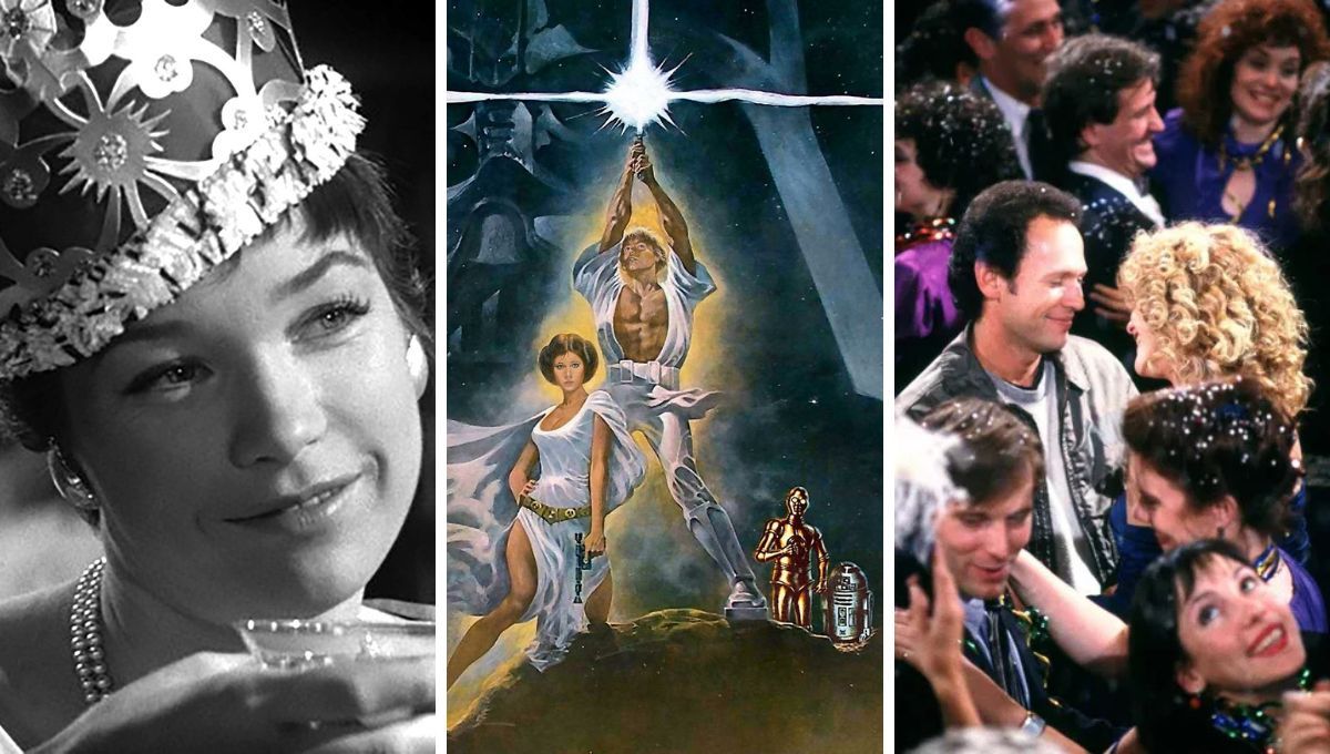 Celebra el Año Nuevo al mismo tiempo que 3 películas icónicas de la historia del cine