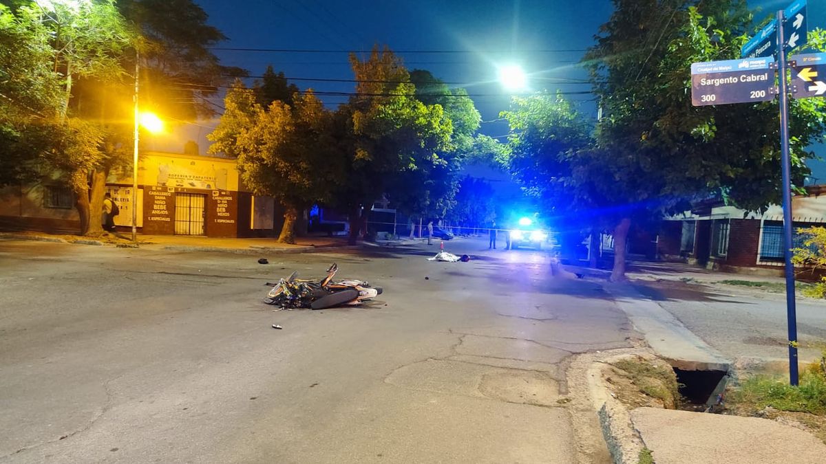 El accidente ocurrió en la madrugada de este viernes en calles Cabral y Pescara