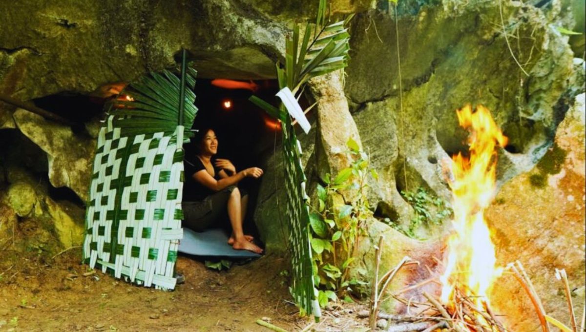 Se fue a vivir a una selva sin electricidad ni vecinos y demostró en 120 días que vivir bien no requiere mucho