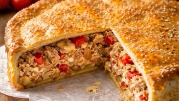 Receta de la Tarta de atún con 7 ingredientes