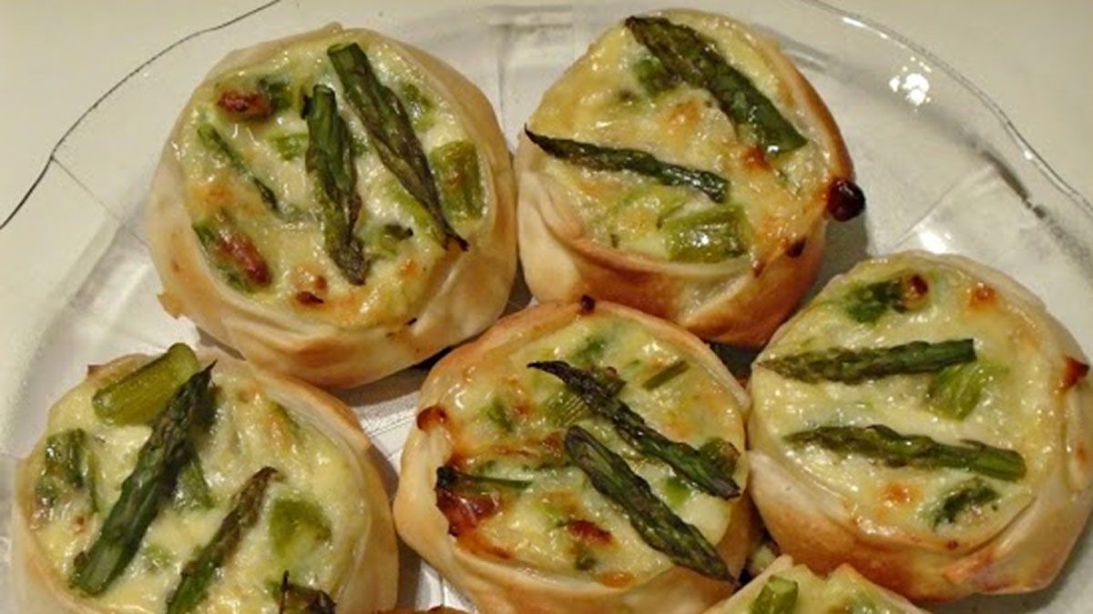 Cómo hacer canastitas de espárragos y crema: la receta rápida y exquisita para el paladar