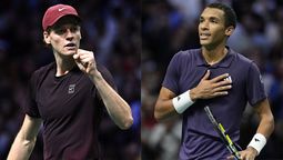 Jannik Sinner y Félix Auger-Aliassime se medirán en la final del Masters 1000 de París. Jannik Sinner y Félix Auger-Aliassime se medirán en la final del Masters 1000 de París.