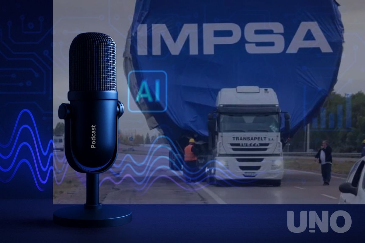 Entre las noticias destacadas del pódcast El día en minutos hay algunas novedades sobre IMPSA. Imagen ilustrativa.