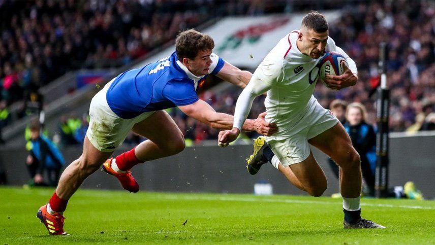 Para Los Pumas que lo miran por TV: Inglaterra apabulló a Francia
