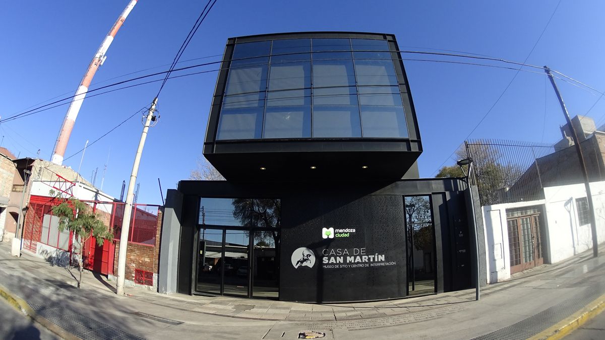 Museo de la Casa de San Martín en Ciudad, lugar que habitó el General junto a Remedios y Remedito. Foto: Fernando Martinez/ Diario UNO