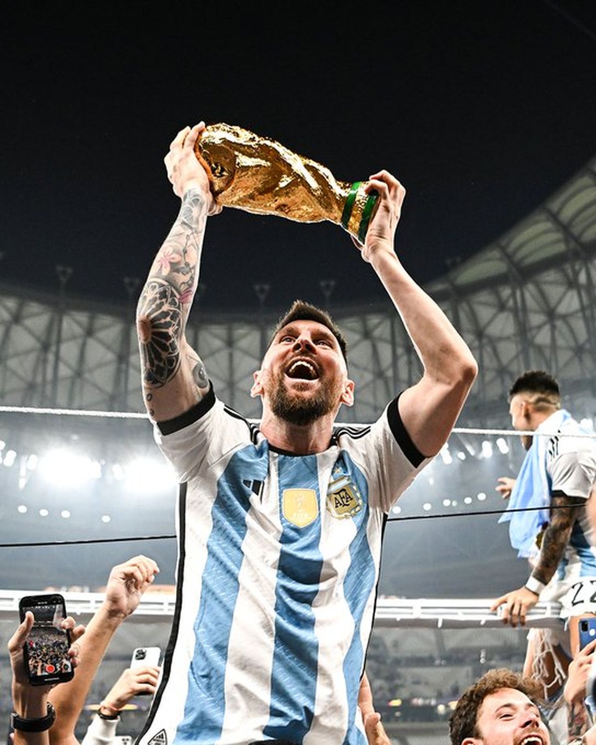 Messi es actualmente el jugador más ganador de la historia.