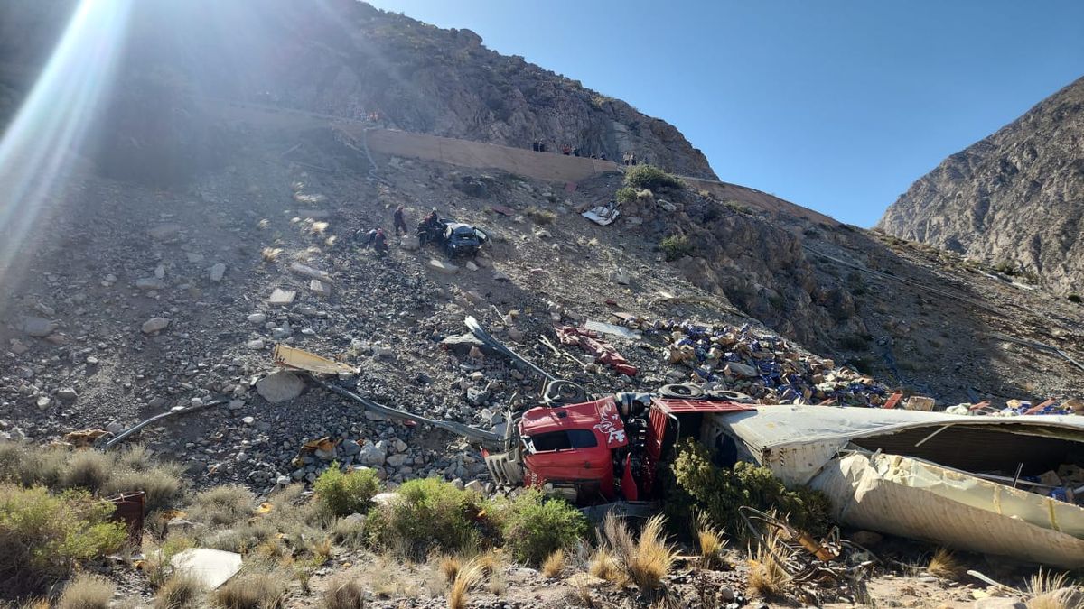 El accidente en la ruta 7 ocurrió en la Curva de Guido.