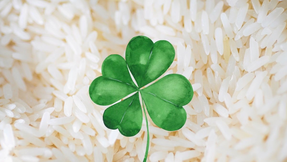 El arroz es el amuleto de la suerte para este sábado.