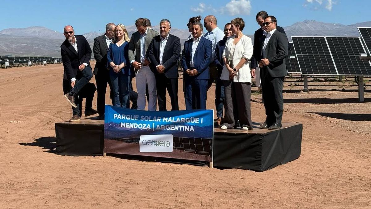 Genneia proyectó una inversión de 400 millones de dólares en parques solares en Mendoza