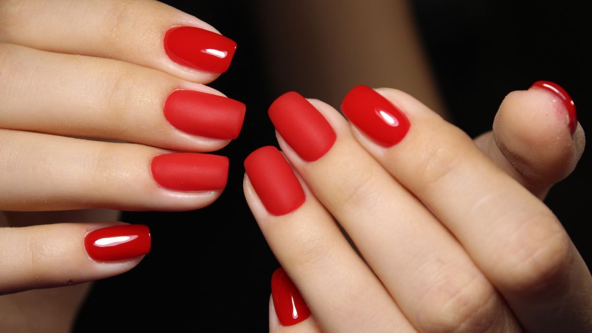 Uñas rojas. Uñas rojas.