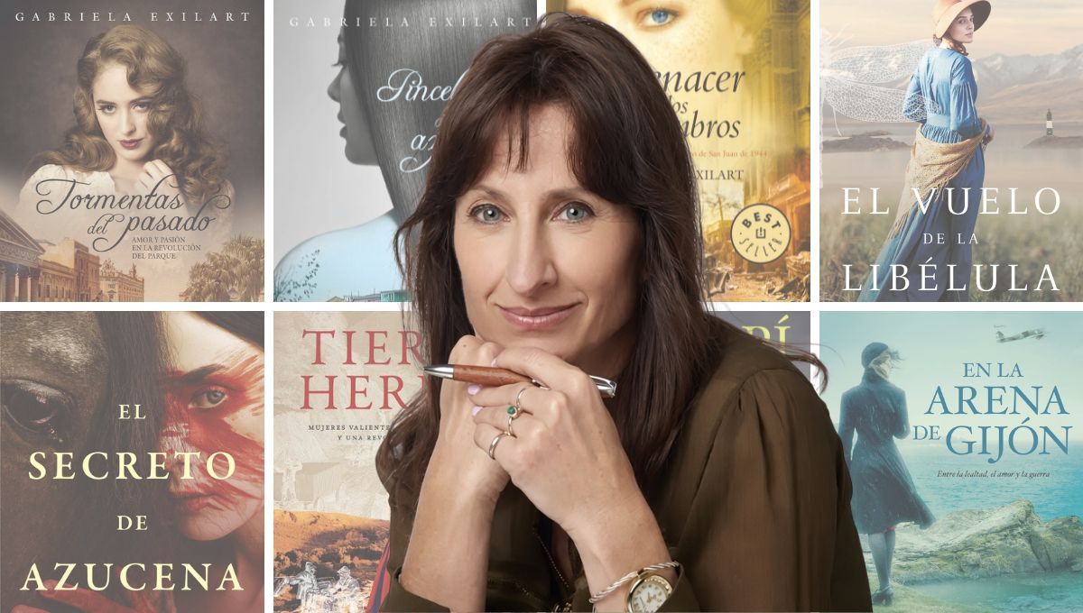 Gabriela Exilart: del amor por los libros a referente de la novela histórica