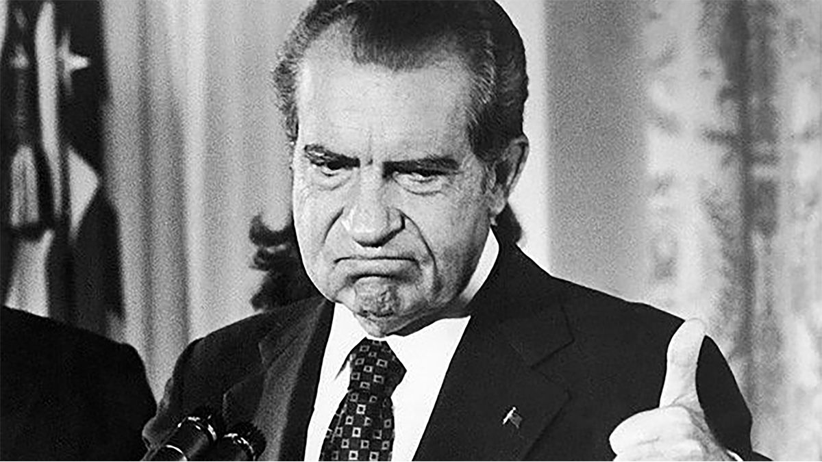 Richard Nixon renunciaba a la presidencia de los Estados Unidos.