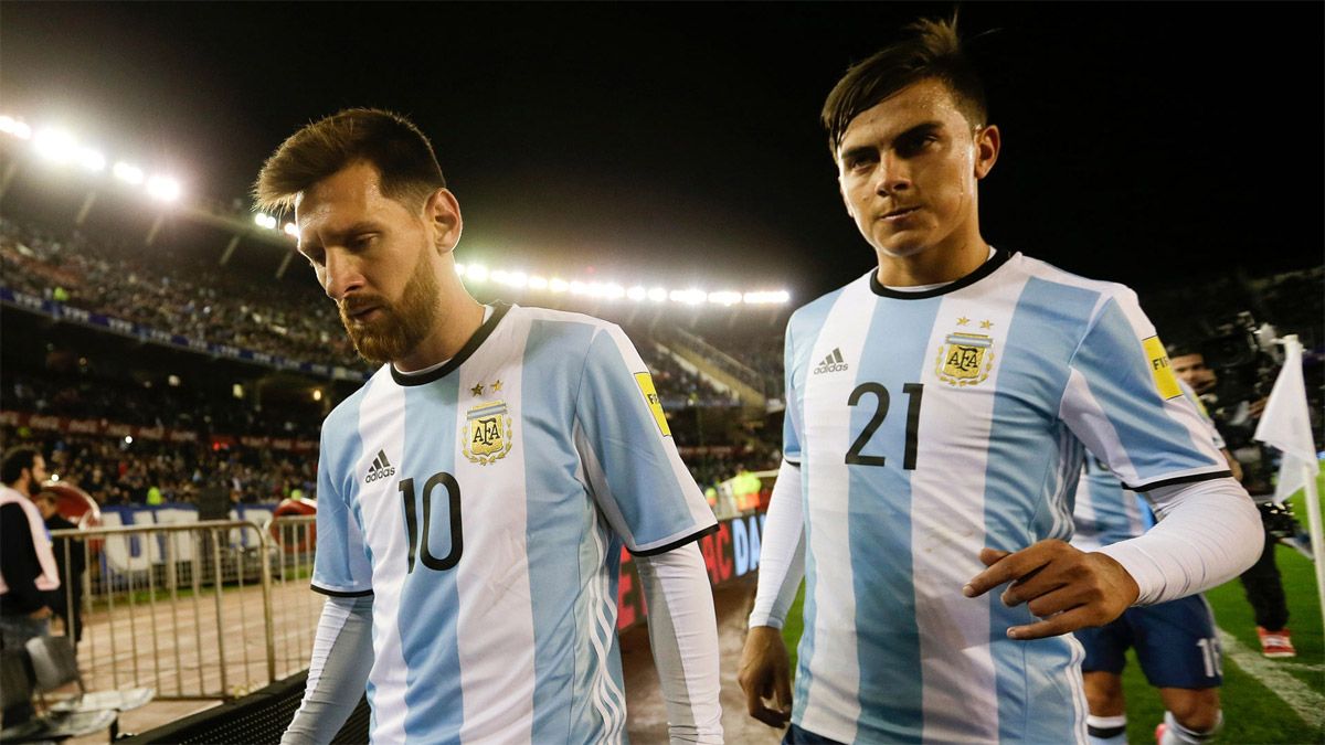 Lionel Messi y Paulo Dybala