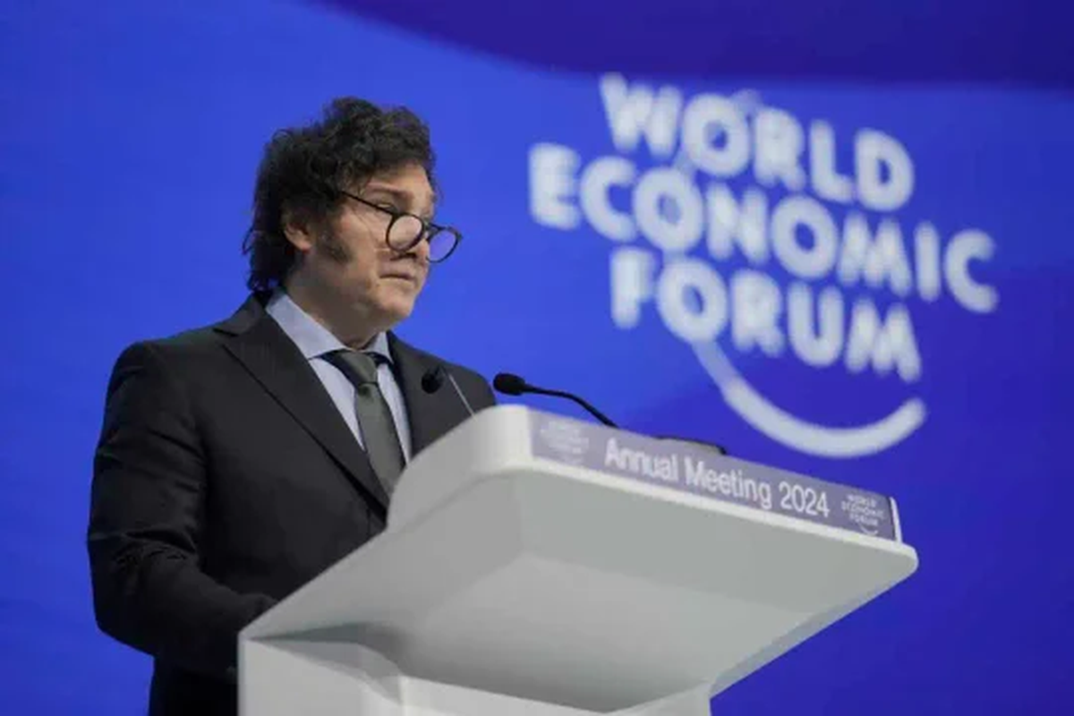 Javier Milei dio la nota en el foro der Davos. Javier Milei dio la nota en el foro der Davos.