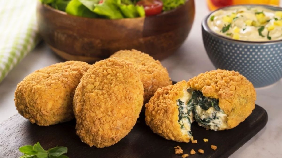 Recetas: croquetas de acelga con queso. Foto: gentileza minutoneuquen.