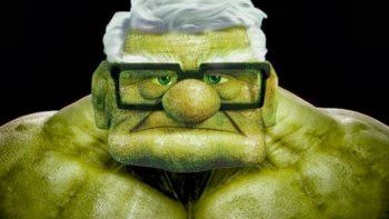 Divertidos mashups entre personajes de Disney y Marvel