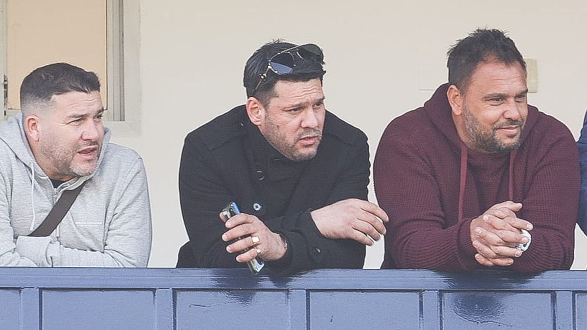 Matías Messi vio el partido desde un palco del Gargantini. Matías Messi vio el partido desde un palco del Gargantini.