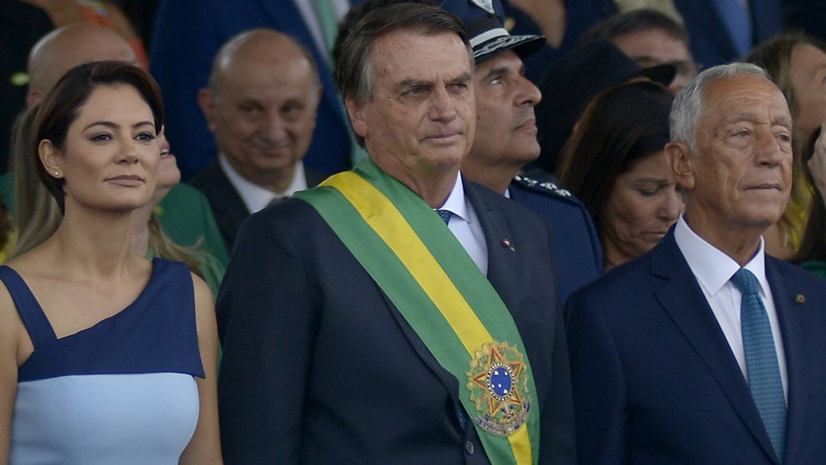 El Partido Laborista Democrático denunció al presidente Jair Bolsonaro de hacer uso político del acto del Día del Bicentenario de la Independencia