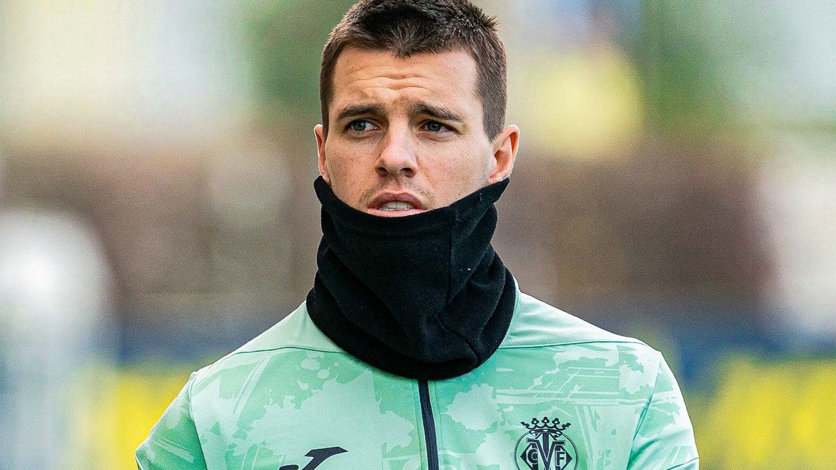 Giovani Lo Celso volvió a entrenarse después de sufrir el desprendimiento del bíceps femoral de la pierna derecha.