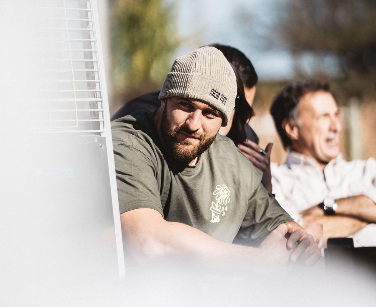 Mayco Vivas disfrutó del sol mendocino. Mayco Vivas disfrutó del sol mendocino.