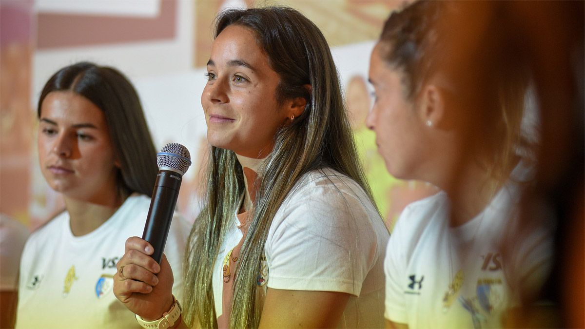 Delfina Thomé, la única mendocina que jugará con Las Leonas la FIH Pro League 2022/23. Foto: gentileza&nbsp;@ArgFieldHockey