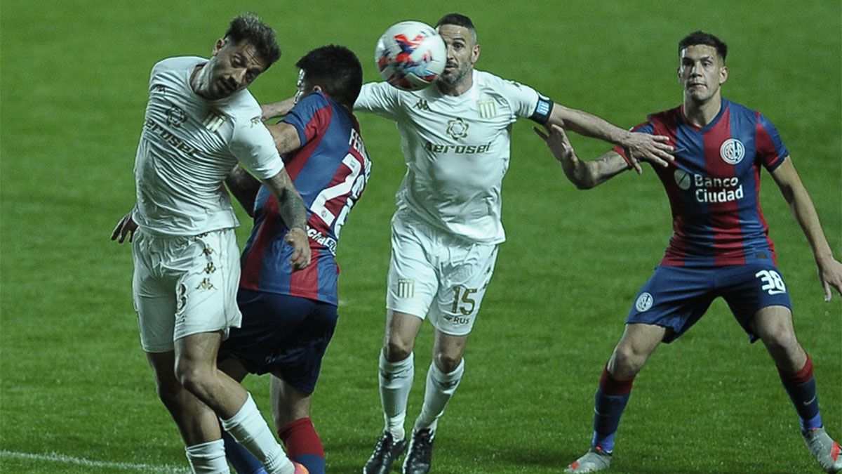 Racing se lo empató a San Lorenzo en el descuento