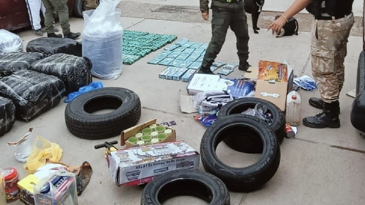 El secuestro de las hojas de coca en Lavalle. El secuestro de las hojas de coca en Lavalle.