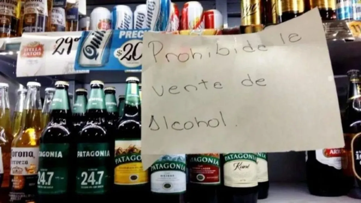 La venta de alcohol está prohibida desde el sábado, previo a las elecciones. La venta de alcohol está prohibida desde el sábado, previo a las elecciones.