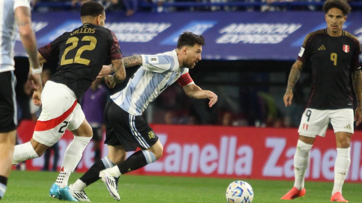 Messi asistió a Lautaro en la victoria de la Selección argentina.