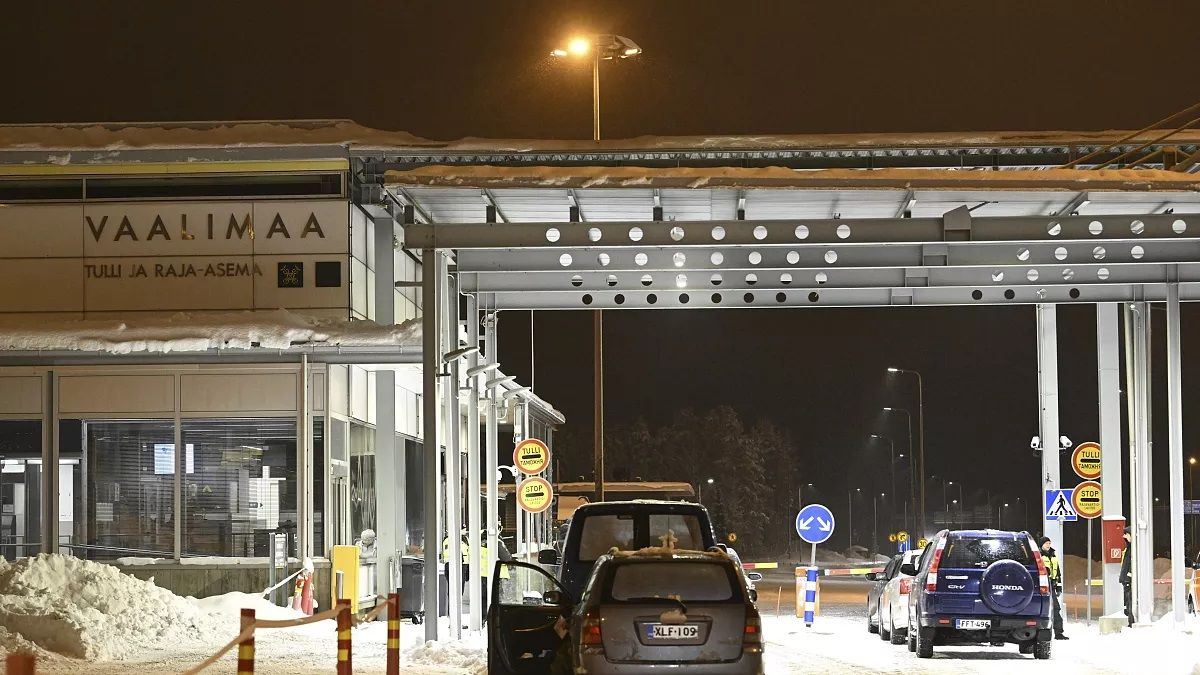 Imagen de la frontera de Finlandia y Rusia.&nbsp;