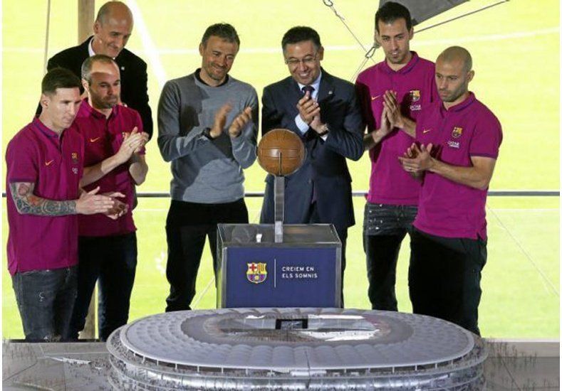 Se presentó el nuevo Camp Nou