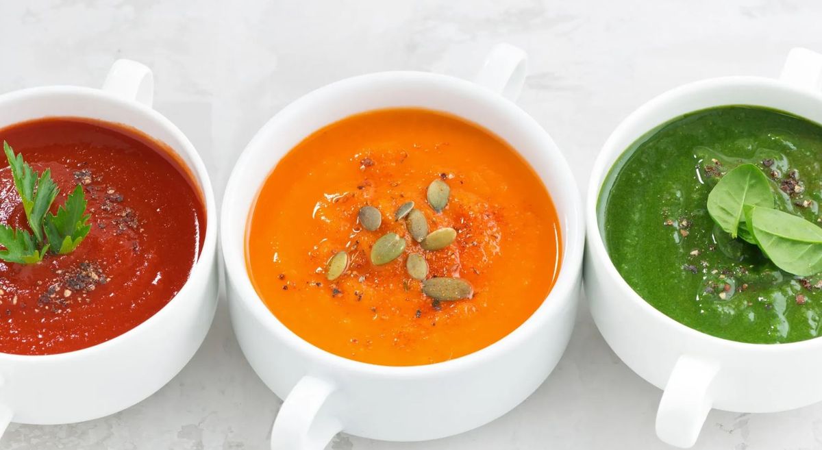 Beneficio de tomar sopa crema de verduras.